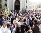 یادبود جانباختگان در کلیسای سرکیس تهران